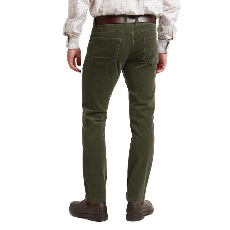 Schoffel Camden Cord Trousers - Forest