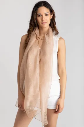 Sheer Social Wrap Scarf