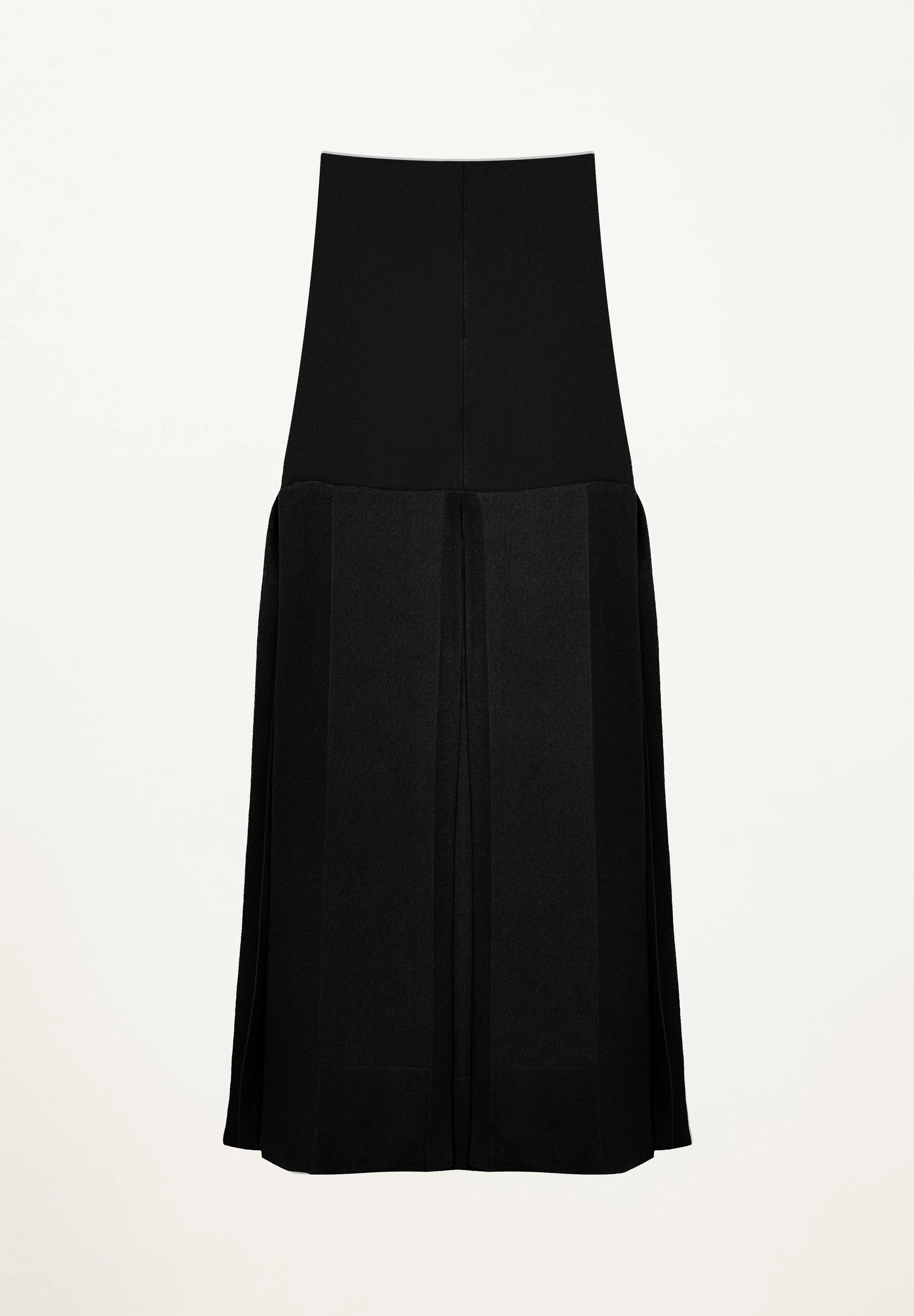 Six Panel Skirt in Black