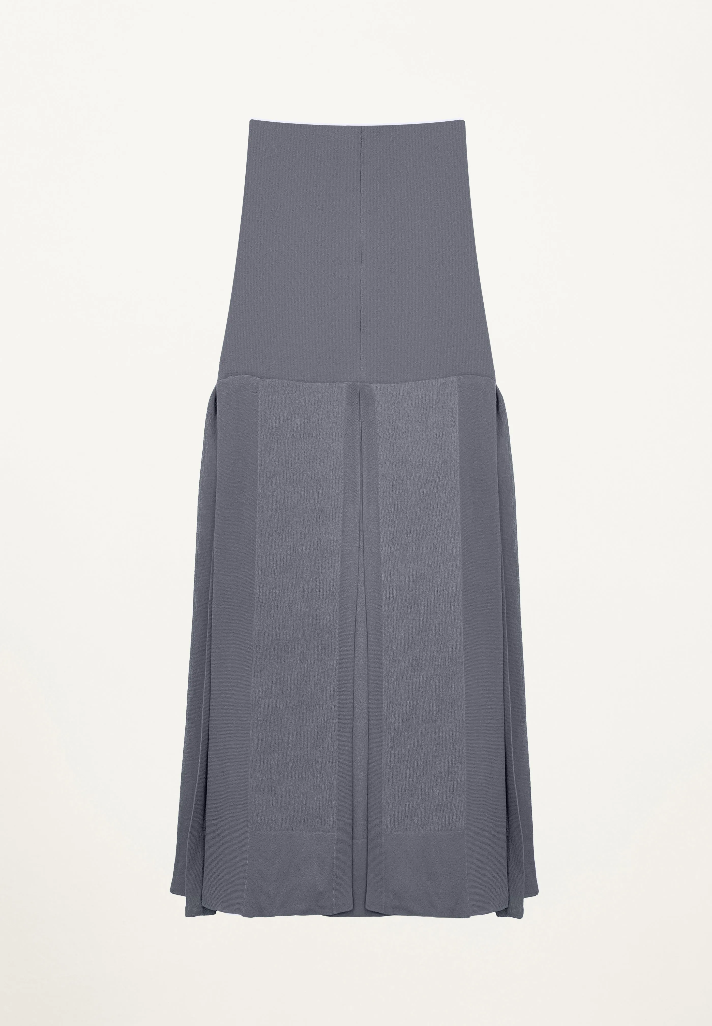 Six Panel Skirt in Slate