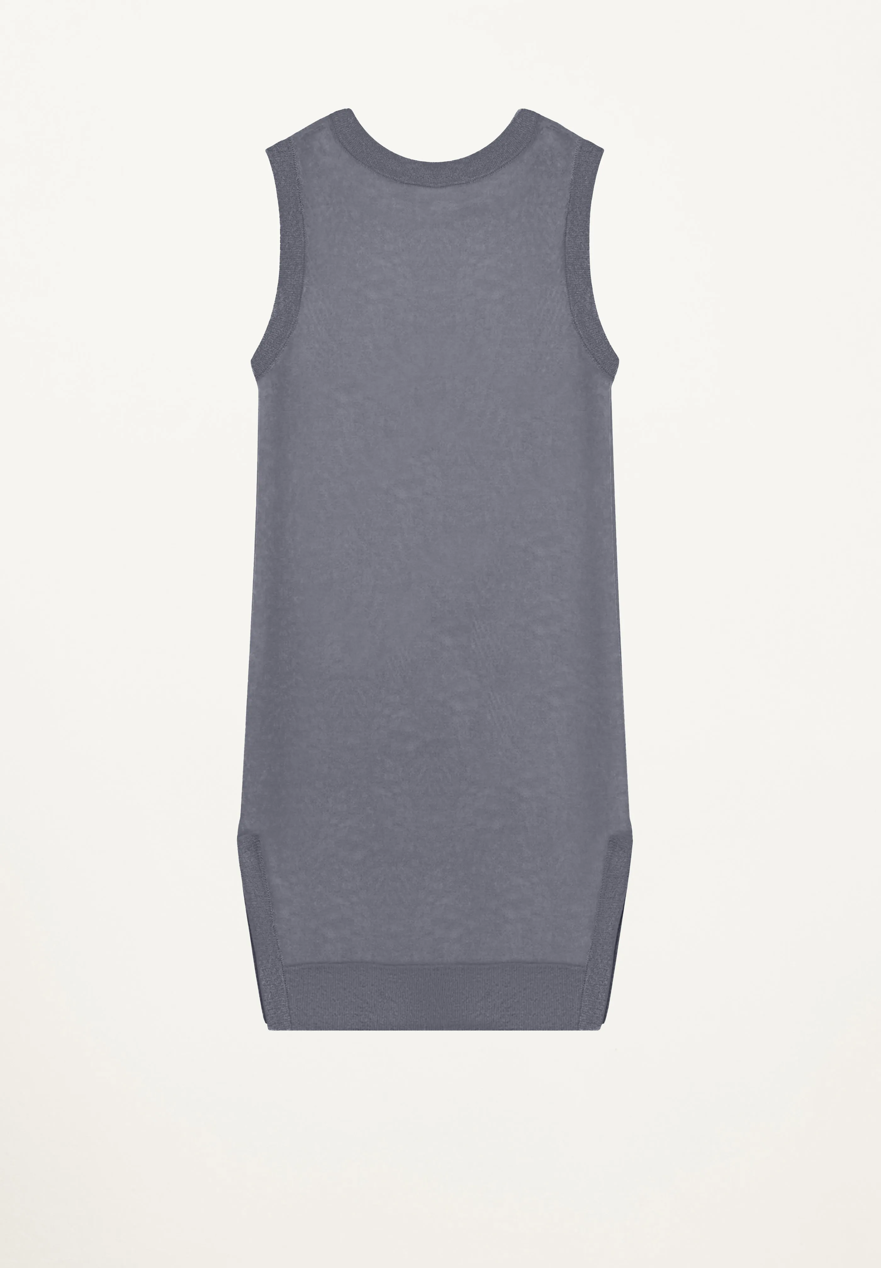 Sleeveless Tunic in Slate