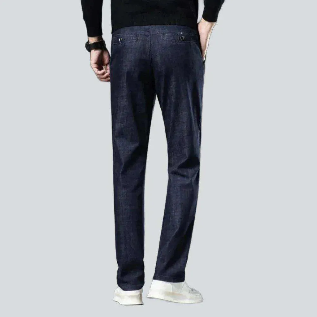 Slim stretch men's denim pants