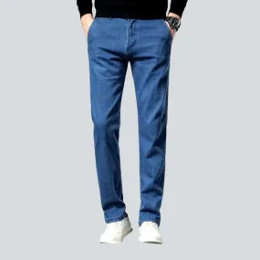 Slim stretch men's denim pants