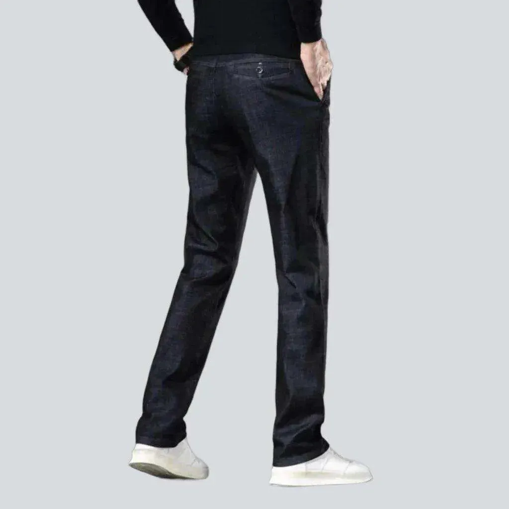 Slim stretch men's denim pants