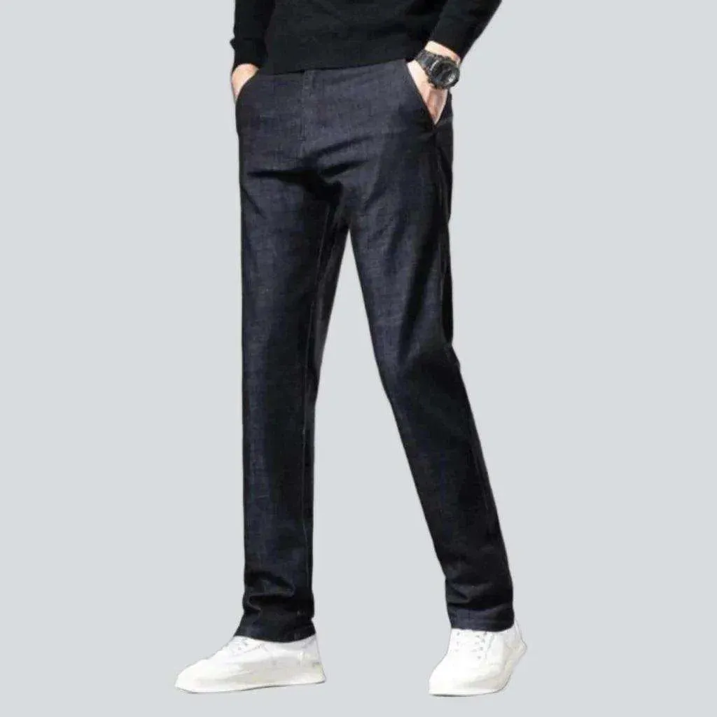 Slim stretch men's denim pants