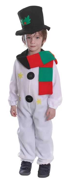 Snowman Kids Costume