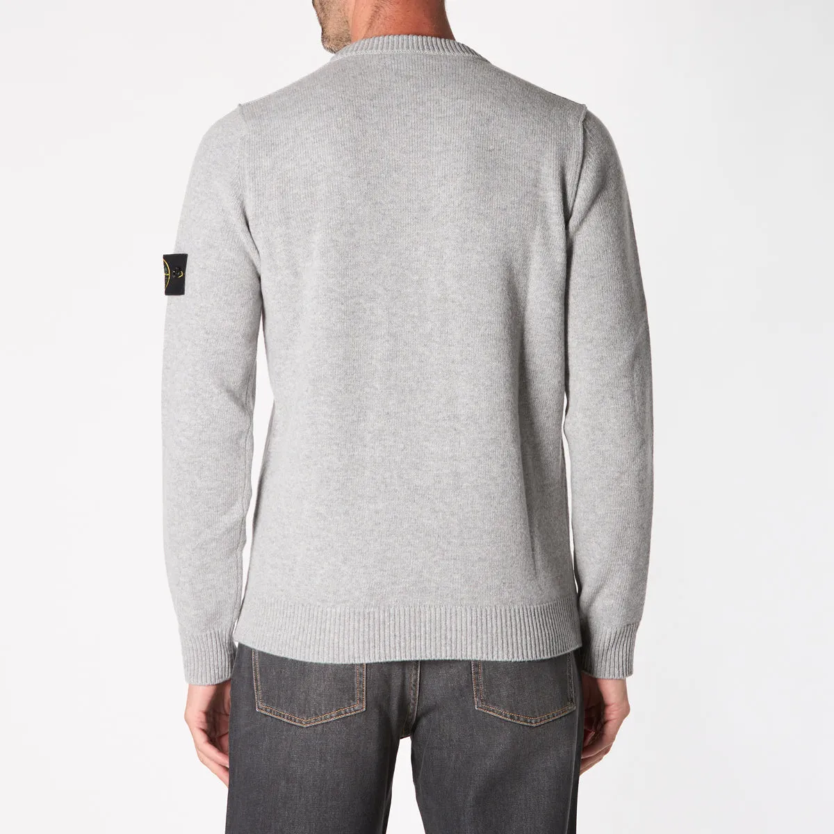 STONE ISLAND SWEATER 8115508A3 V0M64 GREY