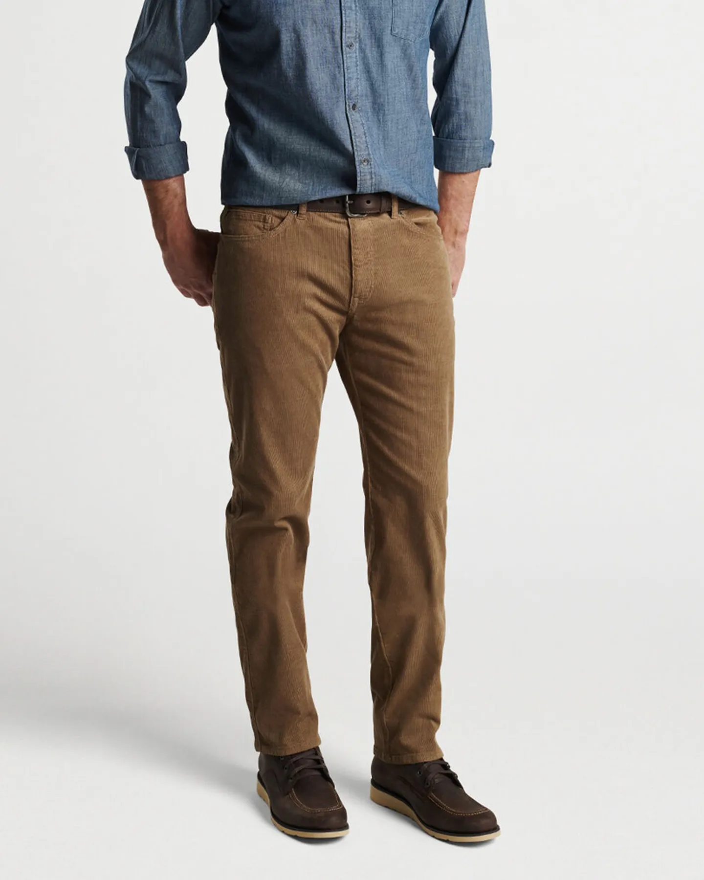 SUPERIOR SOFT CORDUROY FIVE POCKET PANT - KHAKI