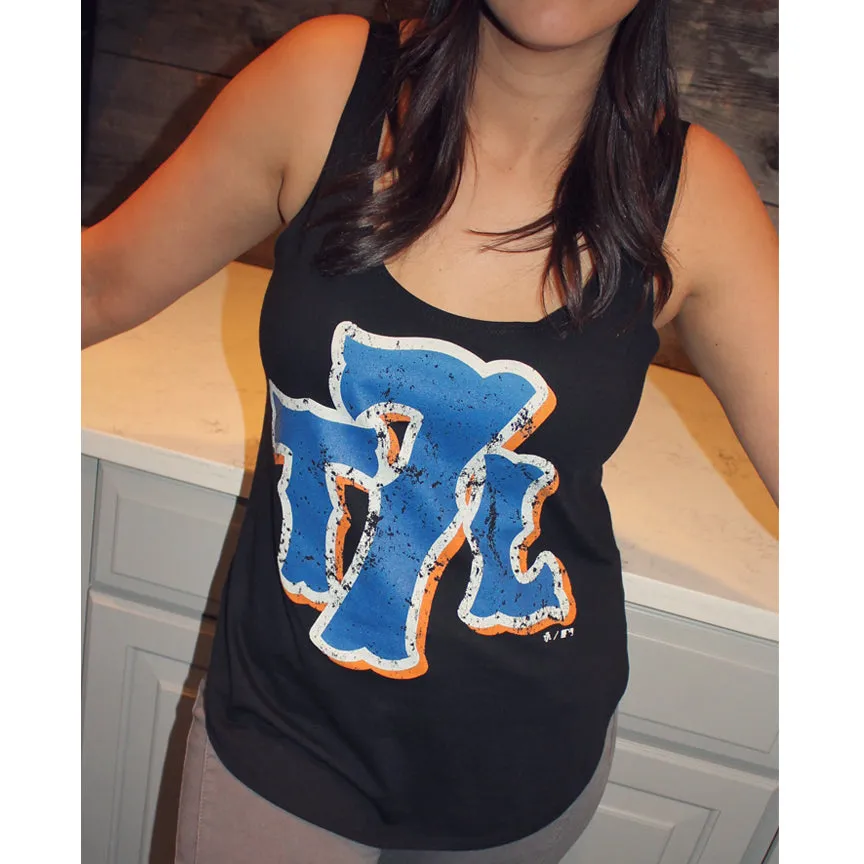 T7L Logo - Ladies Tank - BLACK