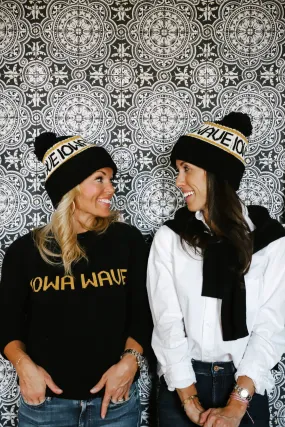 The Iowa Wave Shirt Pom Stocking Hat