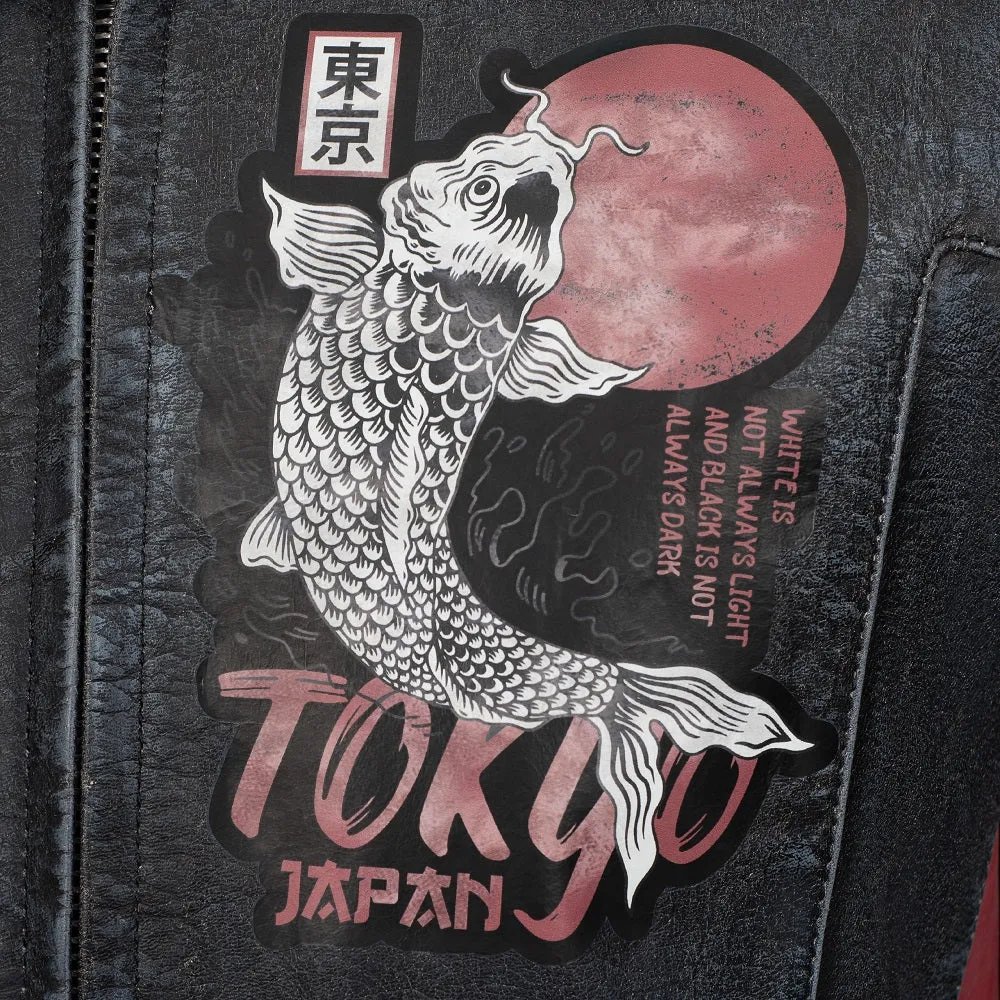 Tokyo Vintage Fully-Protected Biker Leather Jacket