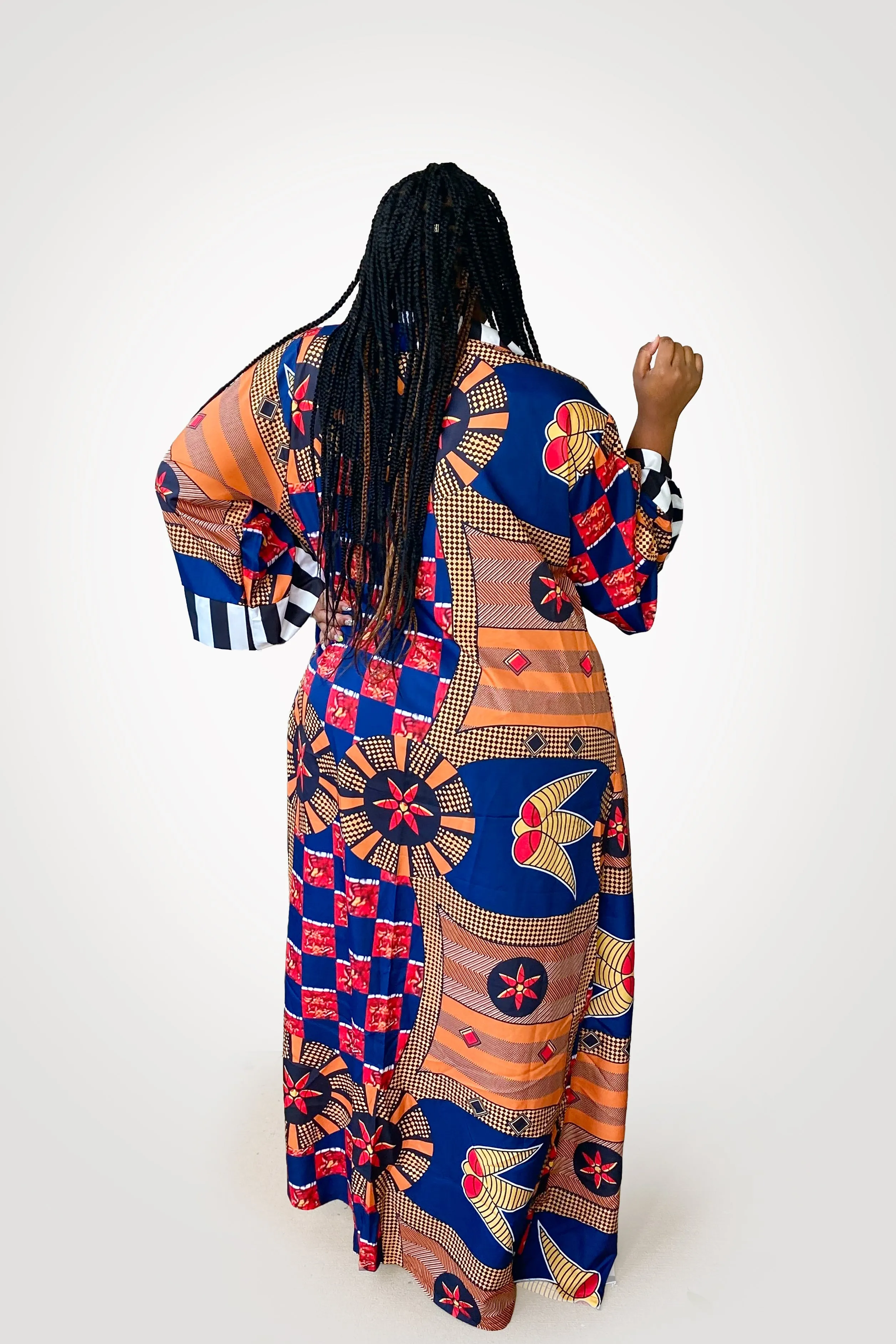 Tribal Duster (Navy/Red)