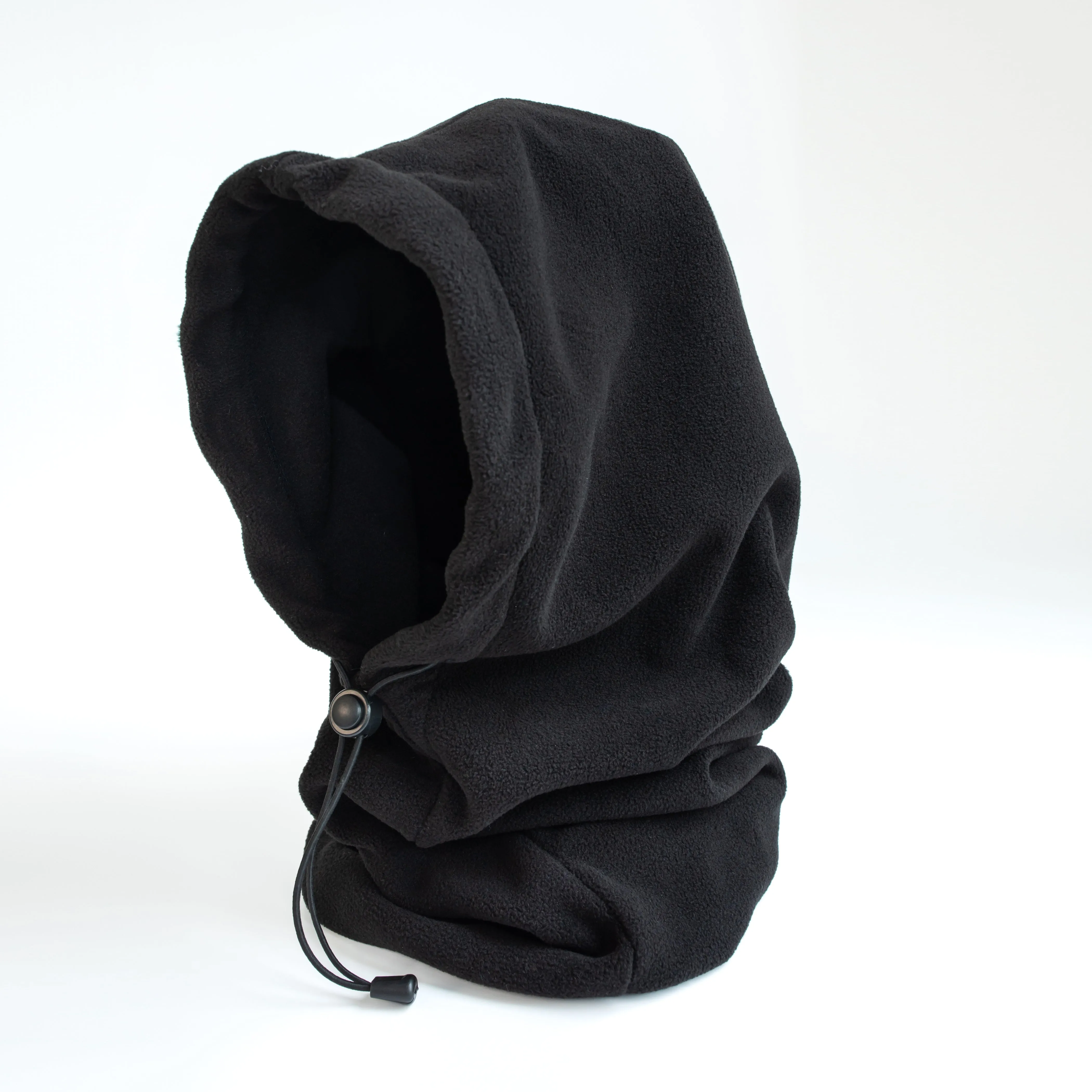 Unisex Black Fleece 4 in 1 Hood