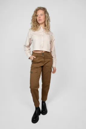 Utility Cargo Pants Brown