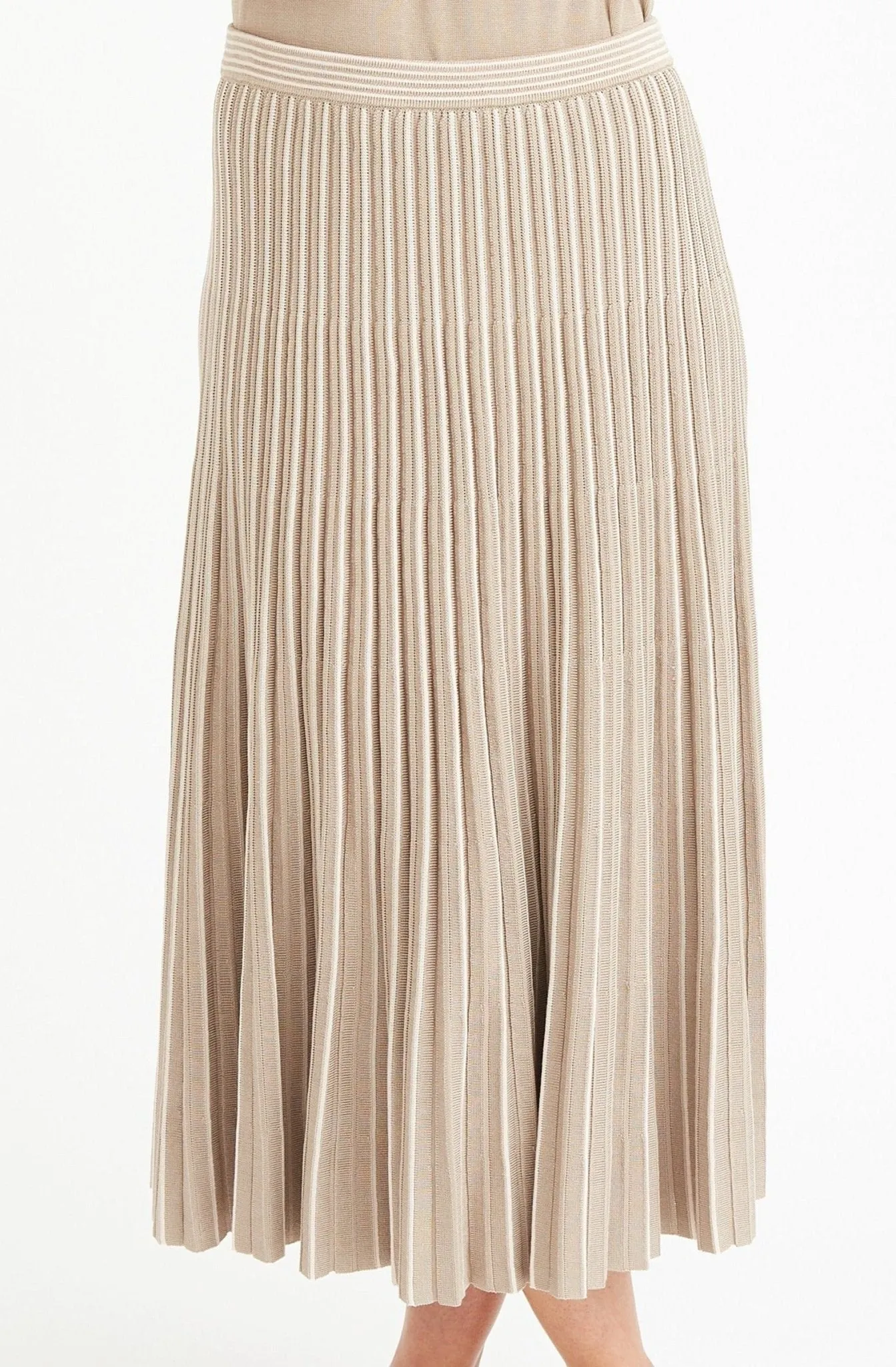 VERA LONG LINE SKIRT IN COTTON BLEND