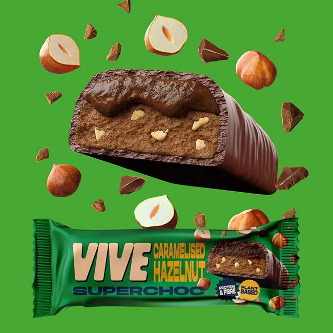 Vive Superchoc - Caramelised Hazelnut Bar