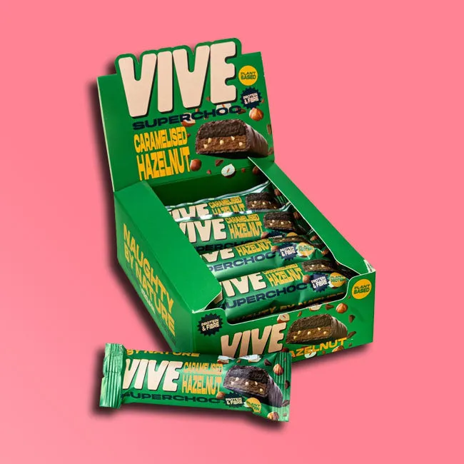 Vive Superchoc - Caramelised Hazelnut Bar