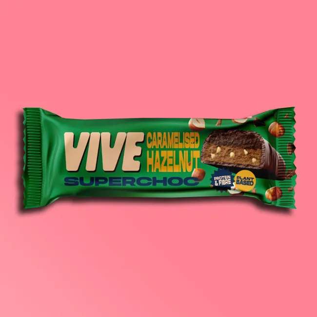 Vive Superchoc - Caramelised Hazelnut Bar