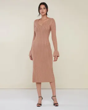 Wide Rib Sweater Dress