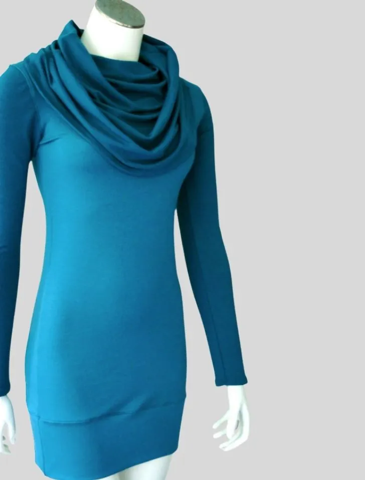 Women's cowl dress